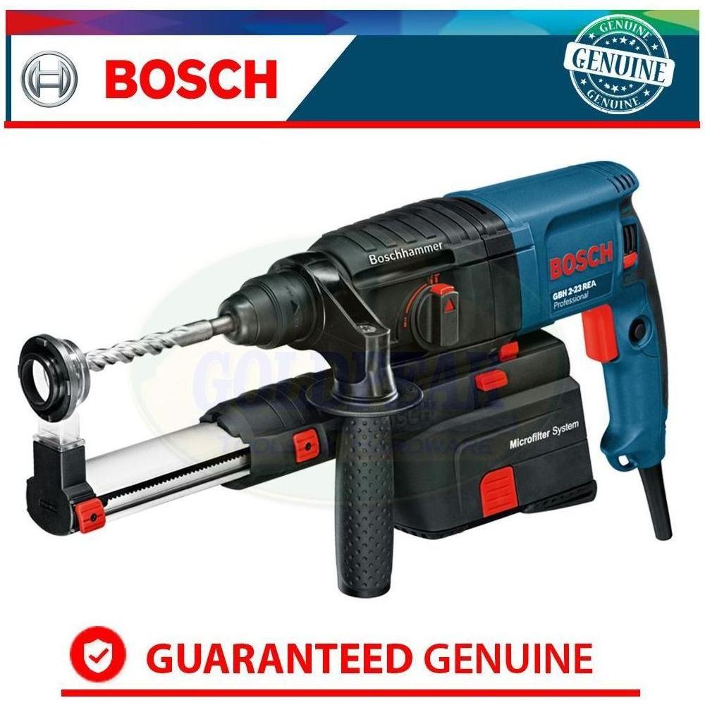 Bosch GBH 2-23 REA SDS-Plus Rotary Hammer With Dust Extraction - Goldpeak Tools PH Bosch Bosch GBH 2-23 REA SDS-Plus Rotary Hammer With Dust Extraction - Goldpeak Tools PH Bosch